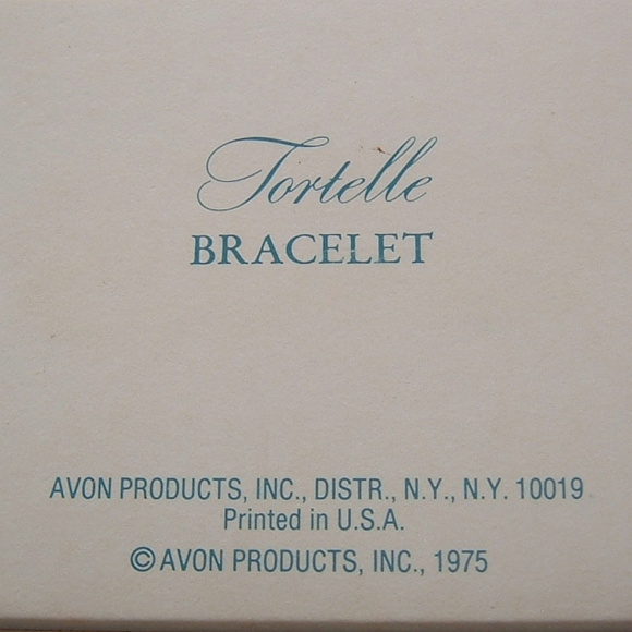 Vintage Bracelet Gold Tone Avon Tortelle - Picture 7 of 8